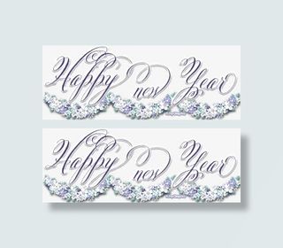 happy new year免抠