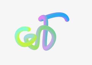 渐变线条彩色免抠