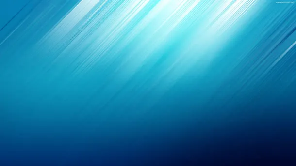 蓝色斜条纹光线海报背景