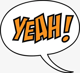 漫画对话框免抠