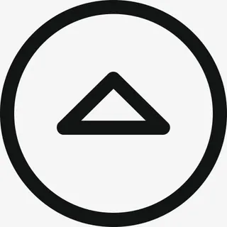 箭头箭头的圆圈箭头上箭头圈顶起免抠