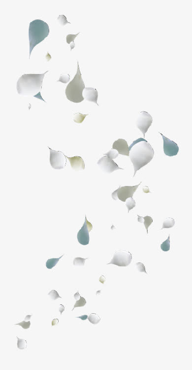 花瓣飘落免抠素材红色 粉红 可爱 温馨免抠