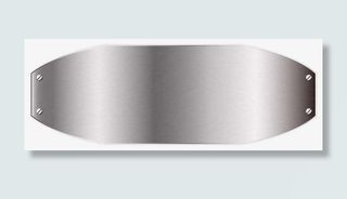 金属银色标牌免抠