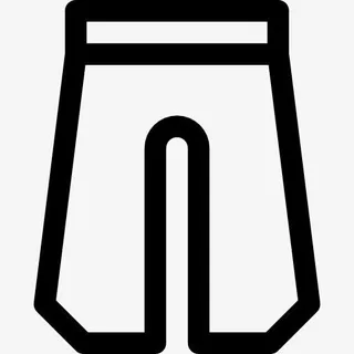 灯笼裤图标免抠