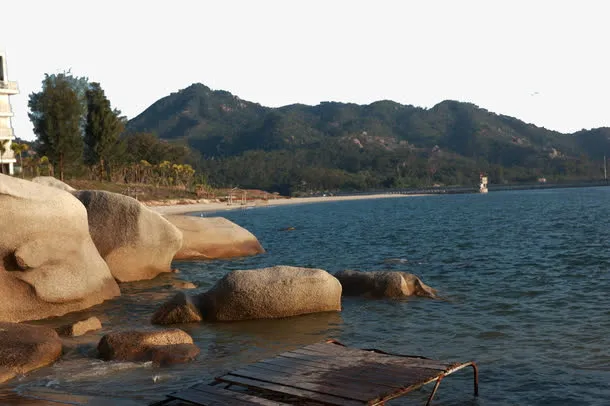 美丽海边景色免抠