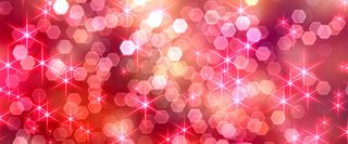 粉光 黄色 水晶 发光 金色 星光 多边形高清