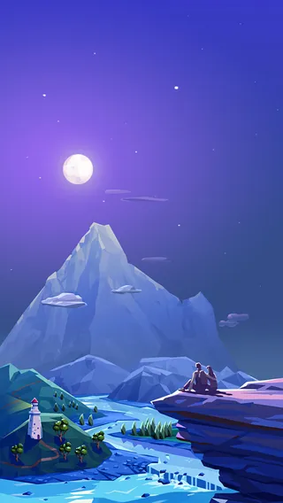 扁平七夕H5高清