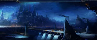 蓝色都市淘宝海报背景高清