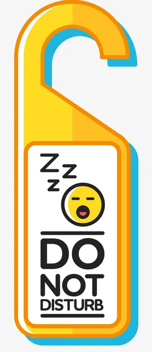 黄色反光矢量门牌免抠