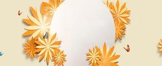 立秋秋季背景模板高清