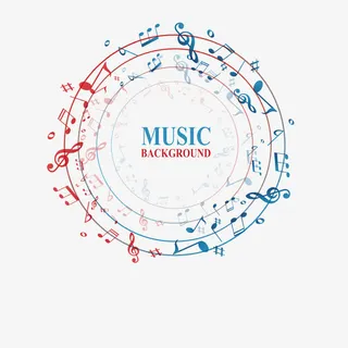 音符圆环免抠