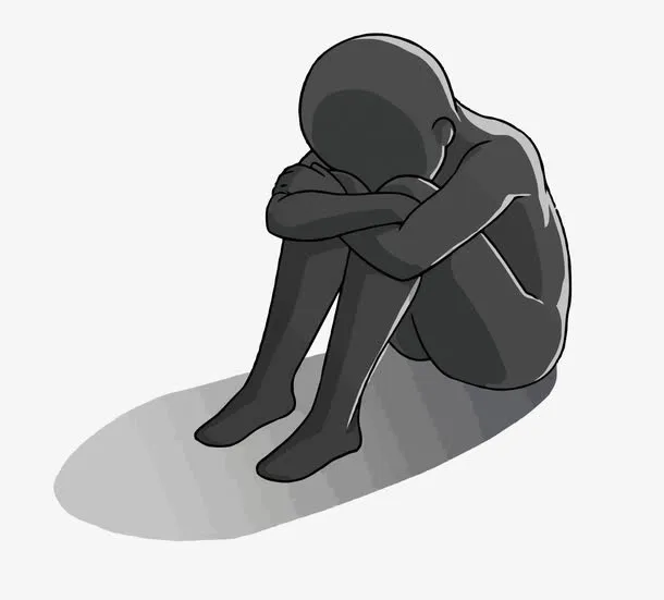 矢量失落的人免抠