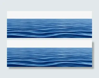 波浪 矢量 浪花海平面免抠