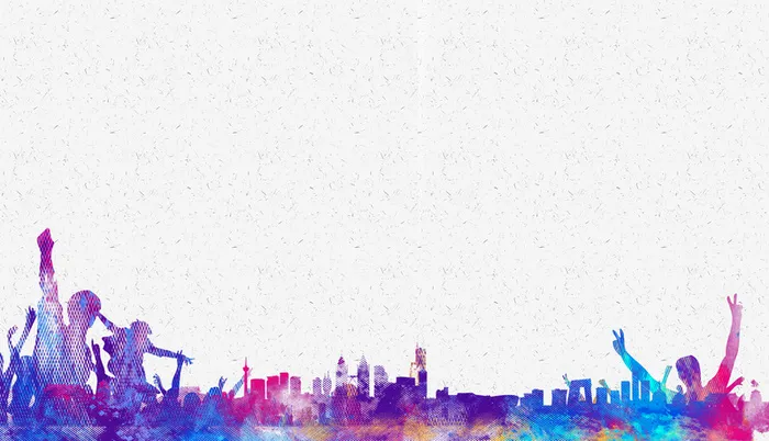 城市激情狂欢背景高清