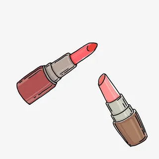 口红组合免抠