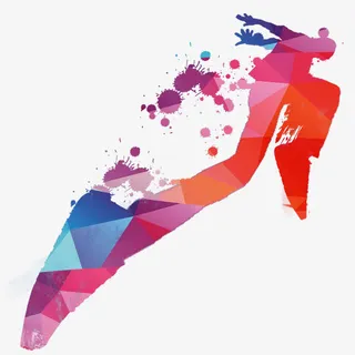 奔跑的少年免抠