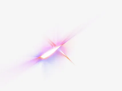 粉色蓝色星光光效图片免抠