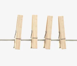 绳子上的夹子免抠