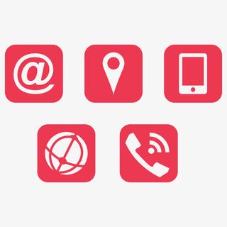 名片个人信息图标免抠