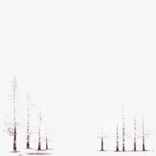 冬天的树免抠 冬天的树免抠