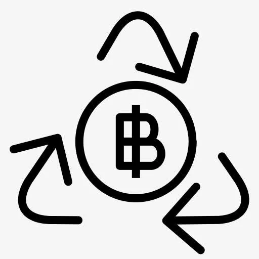 比特币货币金融钱付款回收交易货免抠