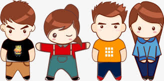 手绘卡通人物儿童免抠