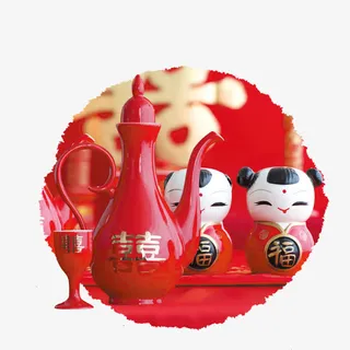 婚庆元素下载免抠