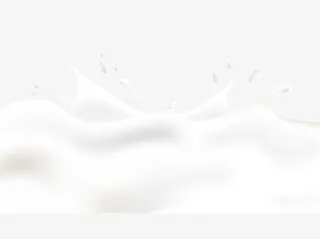 牛奶元素透明图免抠