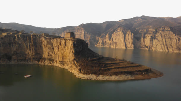 山西老牛湾景区免抠