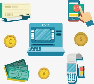 银行金融支付免抠