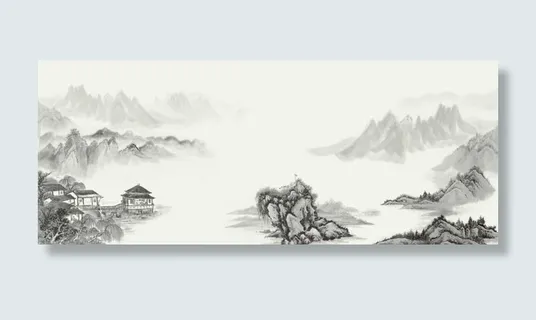 水墨画背景