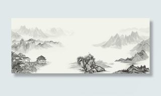 水墨画背景