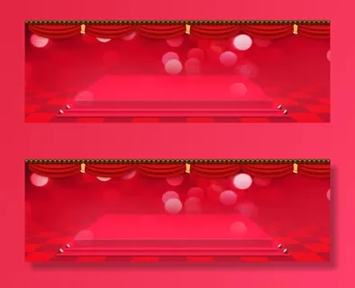 国庆banner创意设计免抠