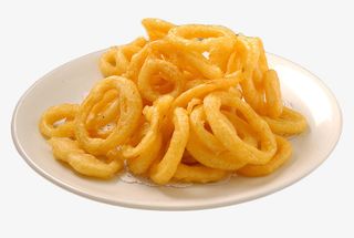 鱿鱼条美味油炸鱿鱼圈免抠