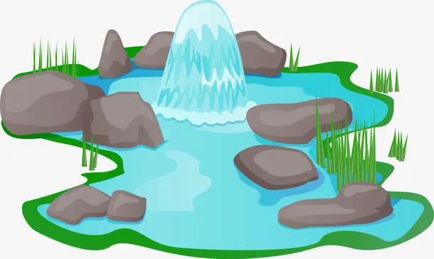 矢量水潭免抠
