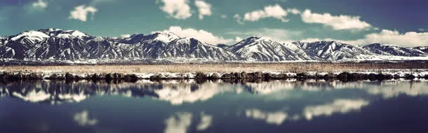 高山雪山风景免抠