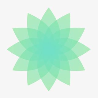 菱形几何径向矢量素材免抠