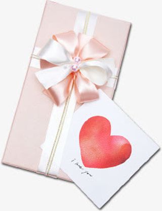 礼物盒子彩带情人节礼物免抠