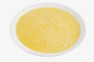 黄色小米粥免抠