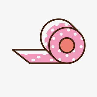 卡通手绘胶布免抠