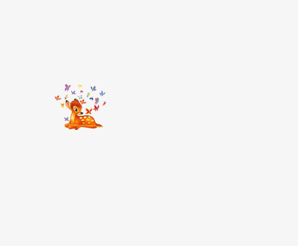 梅花鹿免抠