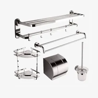 不锈钢挂件套装免抠