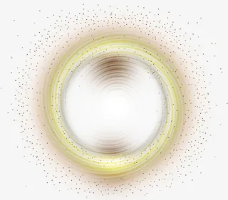 旋转光效装饰图案免抠