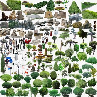 常用景观素材免抠