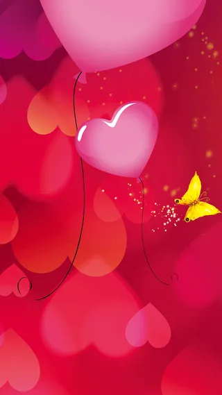 情人节H5背景高清