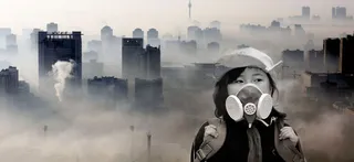 灰色雾霾背景海报banner高清