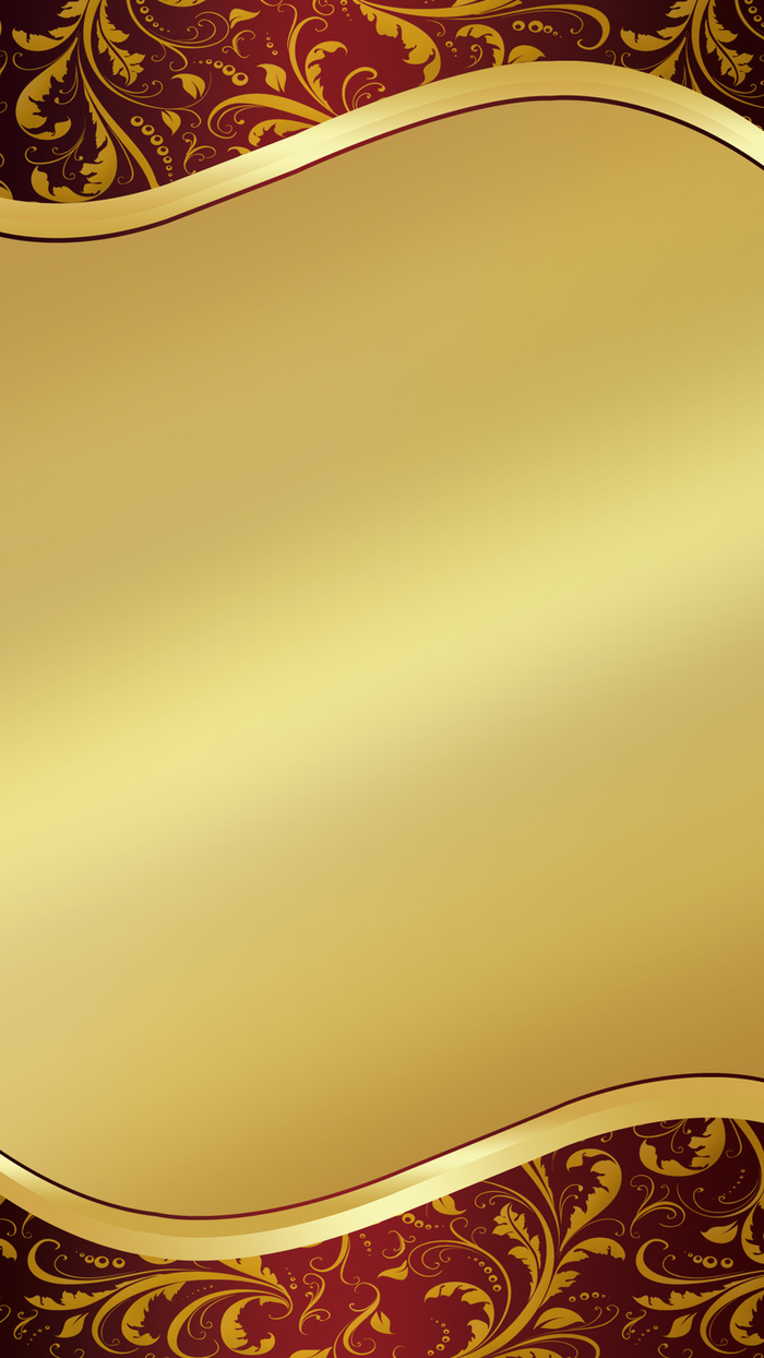 中国风金属感源文件H5背景高清