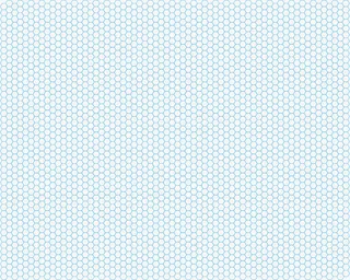 蓝色简约蜂窝图免抠