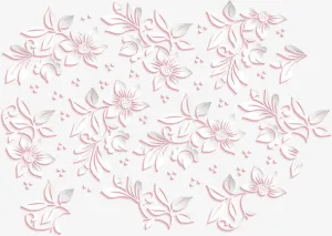 立体花卉矢量素材免抠