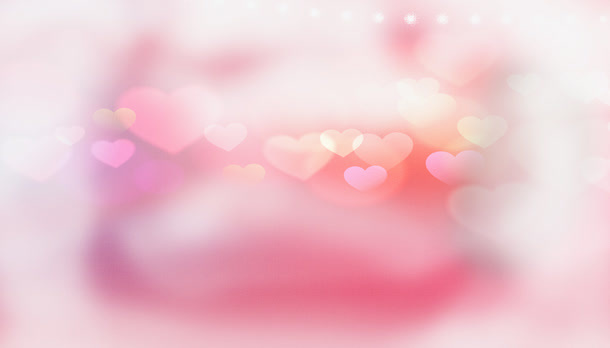 霓虹新心形光晕免抠